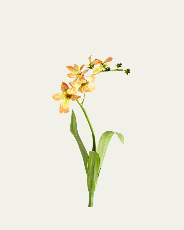 Original Painted Freesia Study